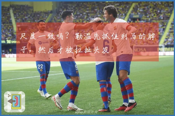 尺度一致吗？勒温先抓住利马的脖子，然后才被拉扯头发
